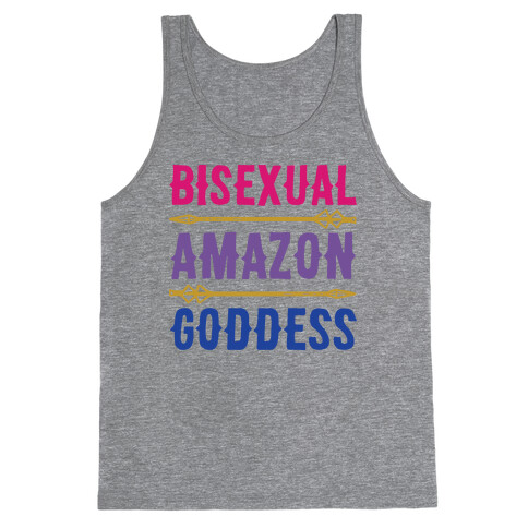Bisexual Amazon Goddess Parody Tank Top