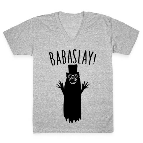Babaslay Parody V-Neck Tee Shirt