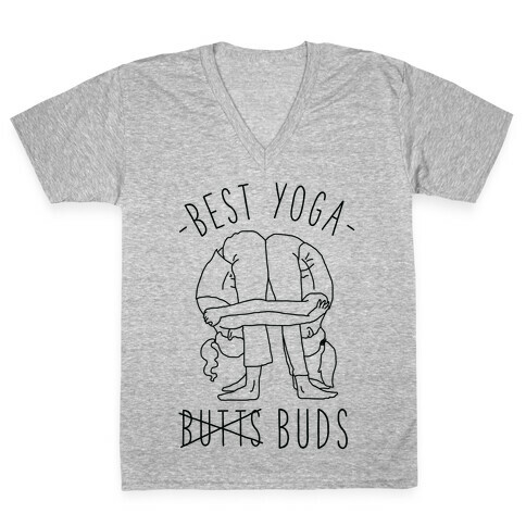 Best Yoga Buds V-Neck Tee Shirt