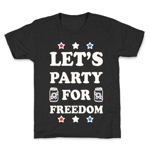 Let's Party For Freedom Kids T-Shirt