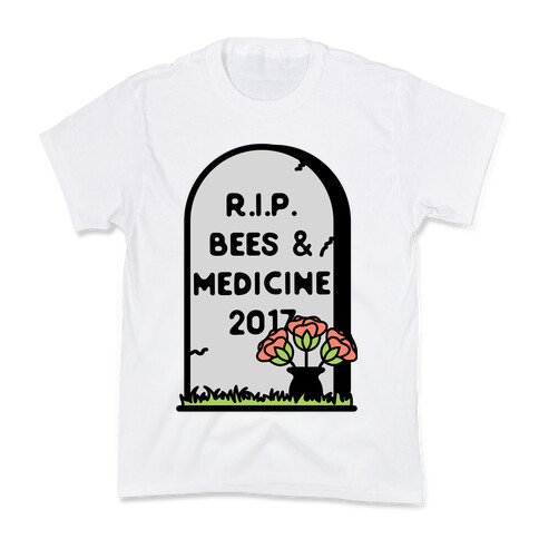 Rest In Peace Bees and Medicine Kids T-Shirt