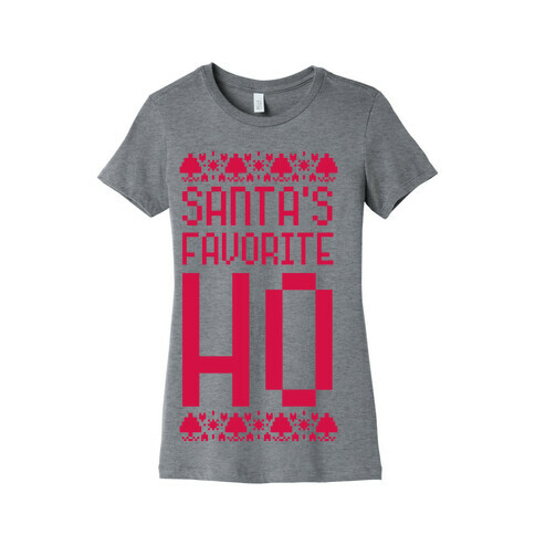 Santa's Favorite Ho Womens T-Shirt