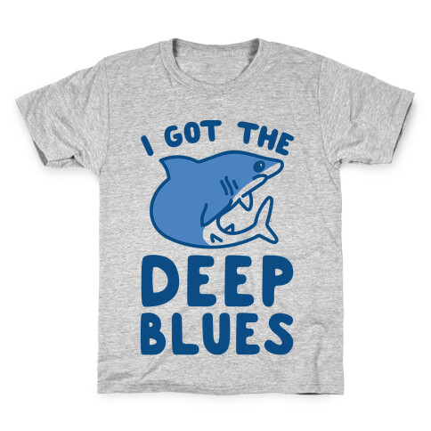 I Got The Deep Blues Kids T-Shirt