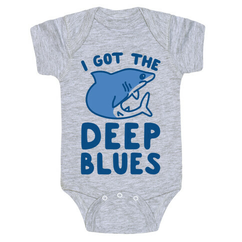 I Got The Deep Blues Baby One-Piece