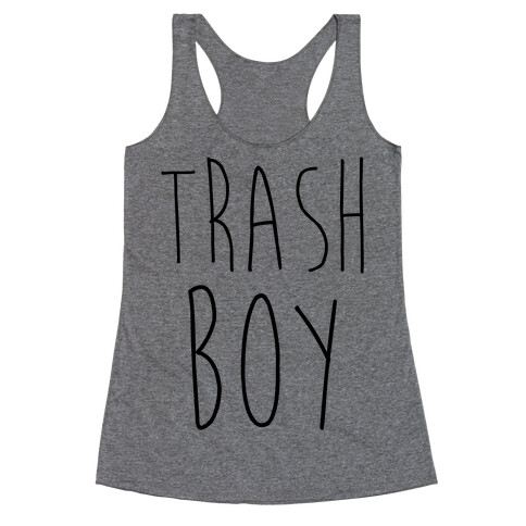 Trash Boy Racerback Tank Top