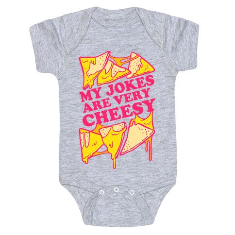 My Jokes Are Very Cheesy Baby One-Piece