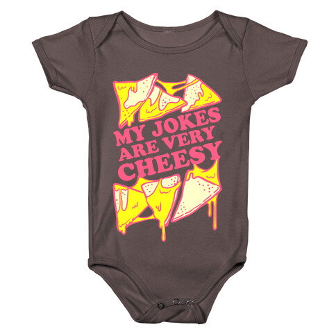 My Jokes Are Very Cheesy Baby One-Piece