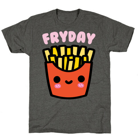 Fryday White Print T-Shirt