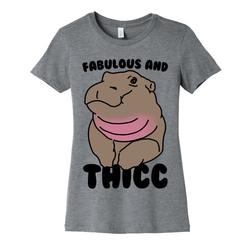 Fabulous and Thicc Womens T-Shirt