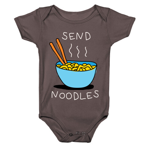 Send Noodles Baby One-Piece