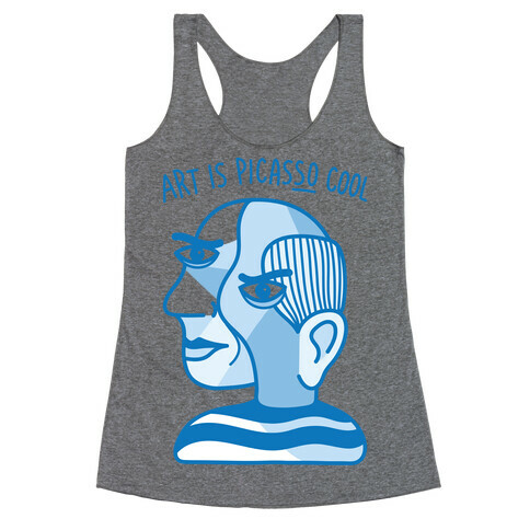 Art Is PicasSO Cool Racerback Tank Top