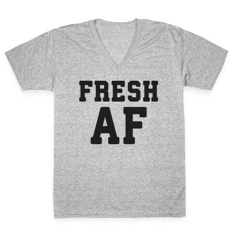 Fresh AF V-Neck Tee Shirt