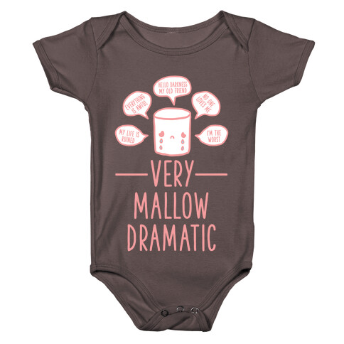 Very Mallow Dramatic Baby One-Piece