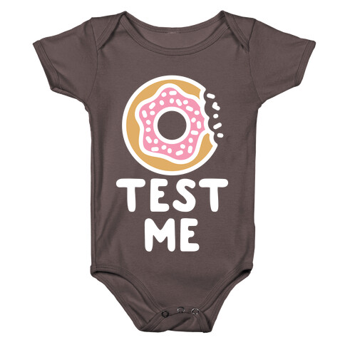 Donut Test Me Baby One-Piece