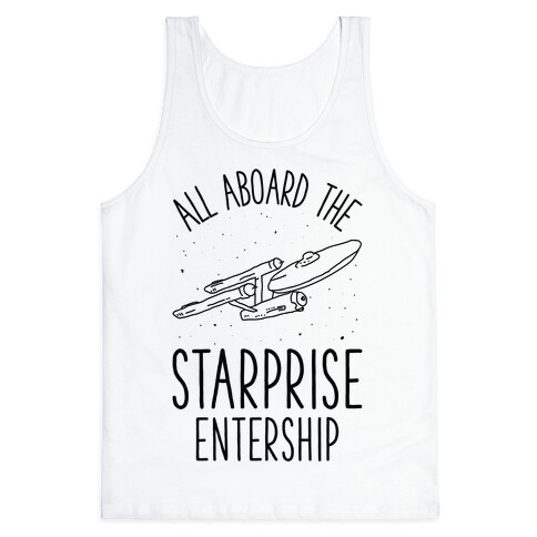 All Aboard The Starprise Entership Tank Top