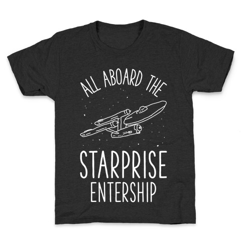 All Aboard The Starprise Entership Kids T-Shirt
