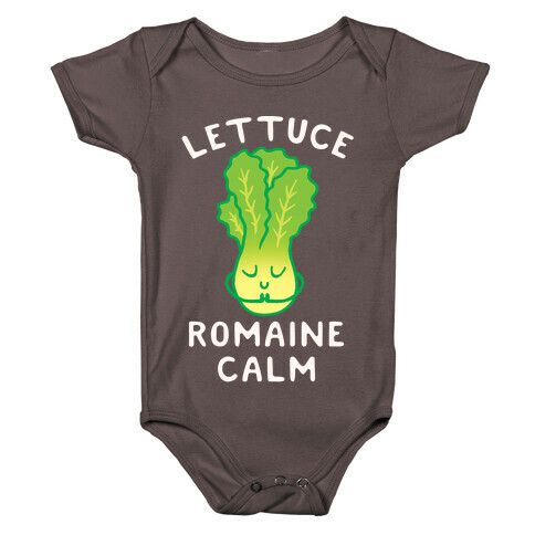 Lettuce Romaine Calm Baby One-Piece