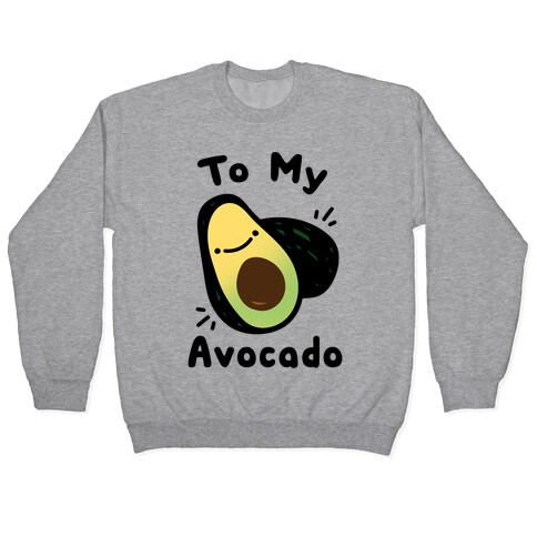 (You're The Toast) To My Avocado White Print Pullover