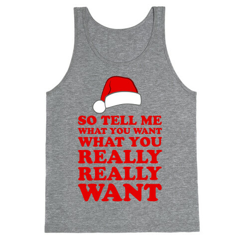 Tell Me What You Want Tank Top