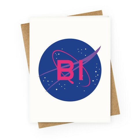 Bi Nasa Greeting Card