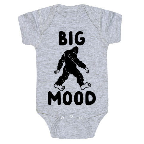 Big Mood Bigfoot Baby One-Piece