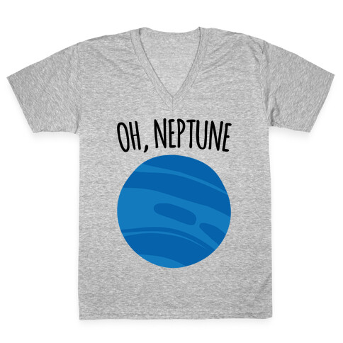 Oh Neptune  V-Neck Tee Shirt