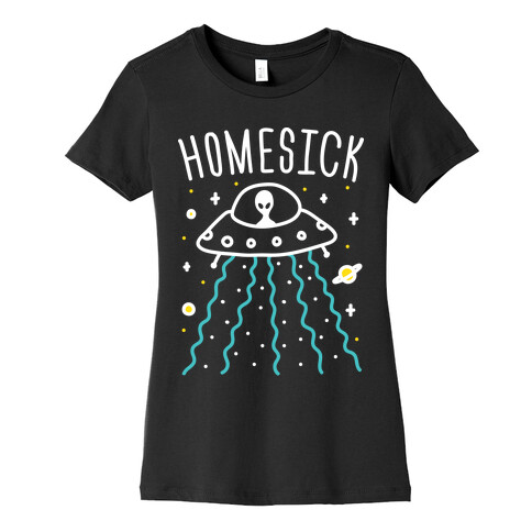 Homesick Alien Womens T-Shirt