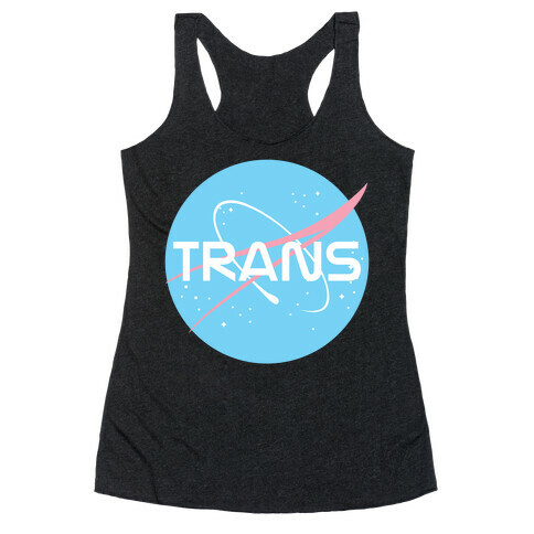 Trans Nasa Racerback Tank Top