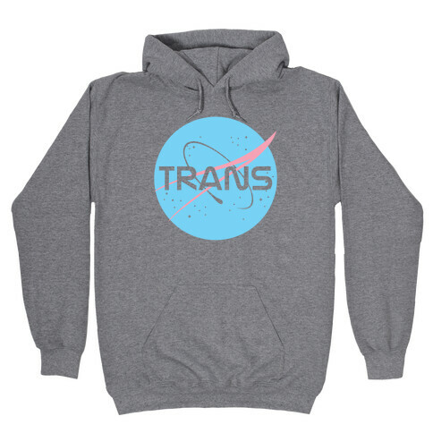 Trans Nasa Hooded Sweatshirt