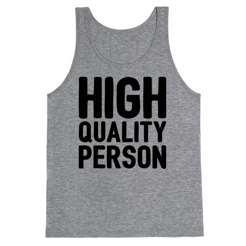 High-Quality Person Tank Top