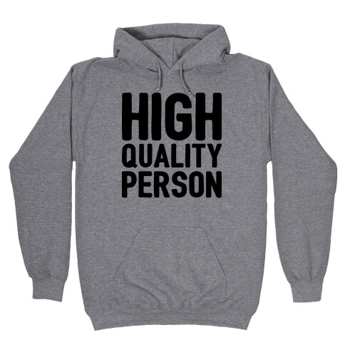 High-Quality Person Hooded Sweatshirt