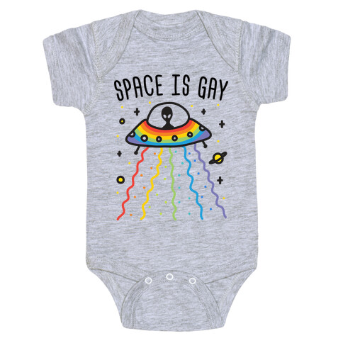 Space Is Gay Baby One-Piece