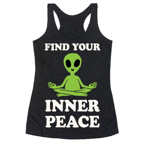 Find Your Inner Peace Racerback Tank Top