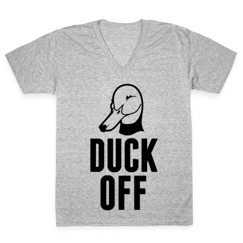 DUCK OFF V-Neck Tee Shirt