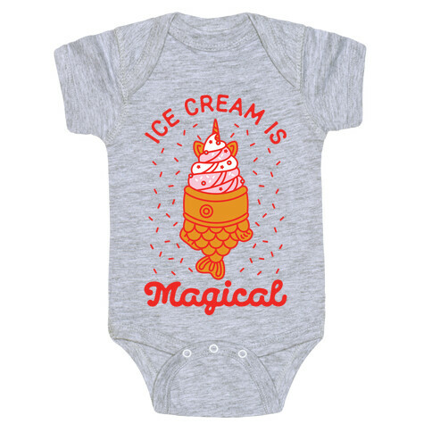 Ice Cream is Magical Baby One-Piece