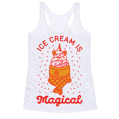 Ice Cream is Magical Racerback Tank Top