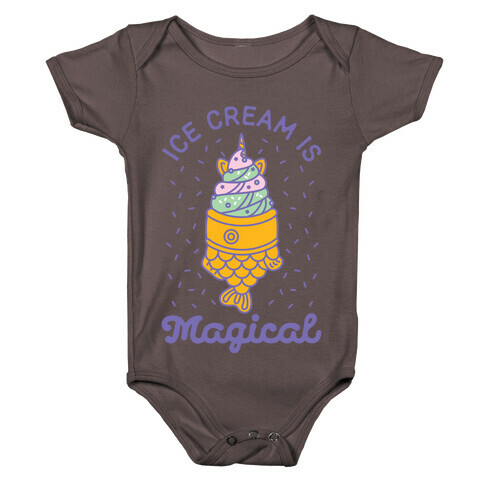 Ice Cream is Magical Baby One-Piece