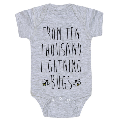 From Ten Thousand Lightning Bugs Baby One-Piece