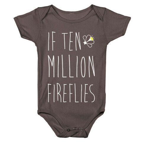 If Ten Million Fireflies Baby One-Piece