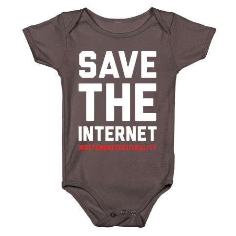Save The Internet #DefendNetNeutrality Baby One-Piece