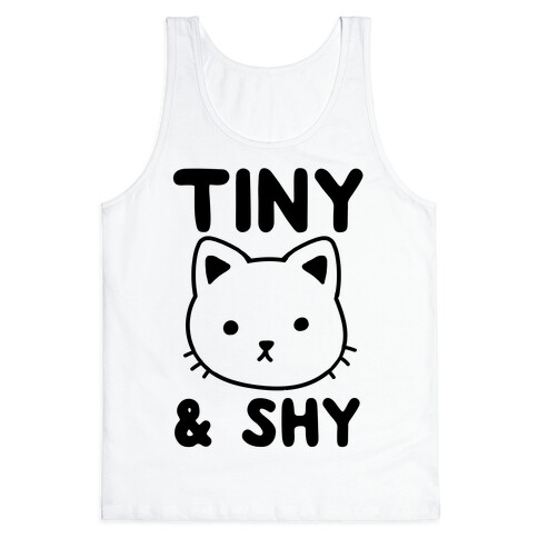 Tiny & Shy Cat Tank Top