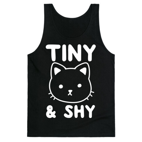 Tiny & Shy Cat Tank Top