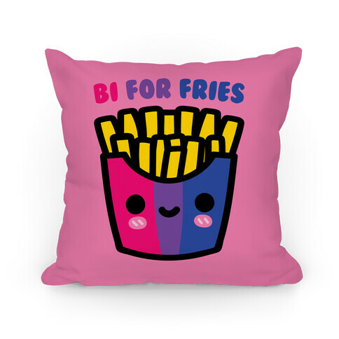 Bi For Fries Pillow