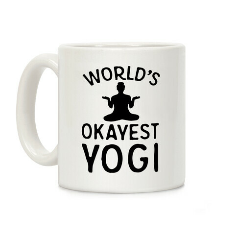 World's Okayest Yogi Coffee Mug