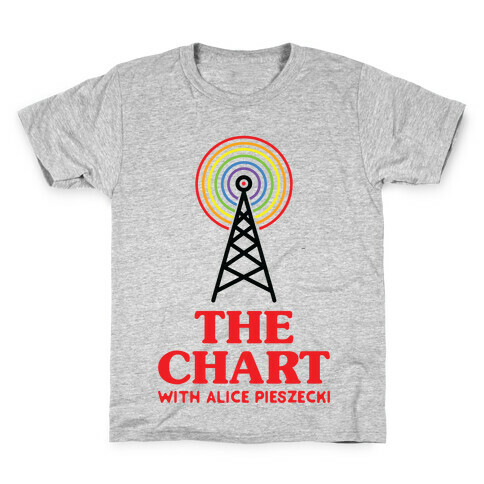 The Chart With Alice Pieszecki Kids T-Shirt