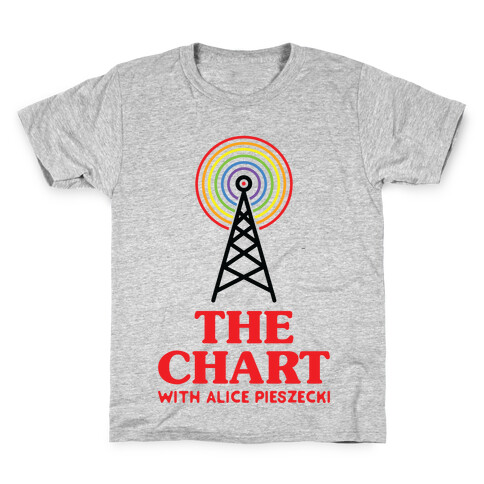 The Chart With Alice Pieszecki Kids T-Shirt