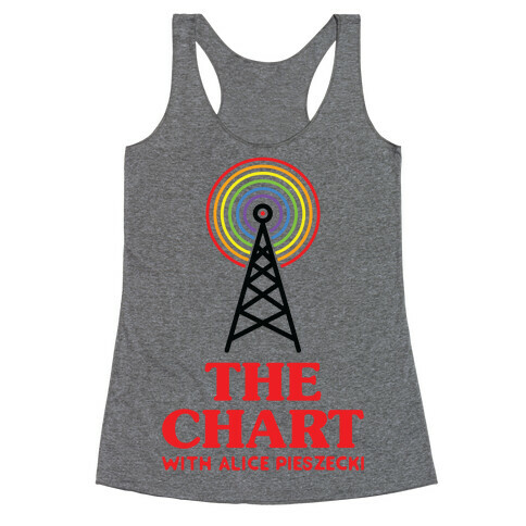 The Chart With Alice Pieszecki Racerback Tank Top