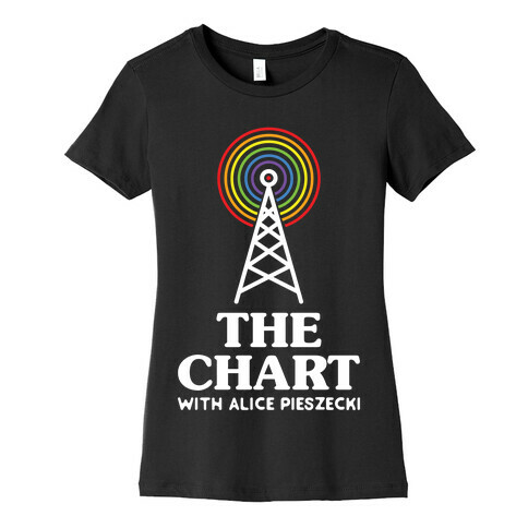 The Chart With Alice Pieszecki Womens T-Shirt