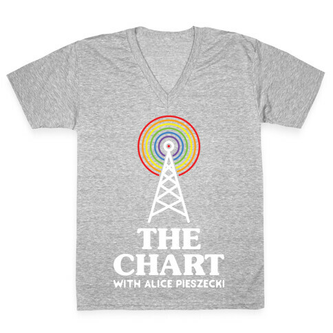 The Chart With Alice Pieszecki V-Neck Tee Shirt