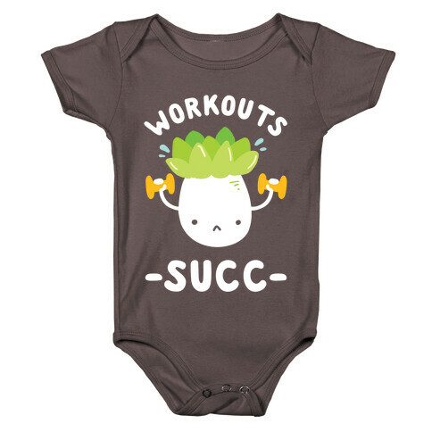 Workouts Succ Baby One-Piece